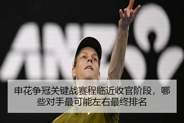 申花争冠关键战赛程临近收官阶段，哪些对手最可能左右最终排名